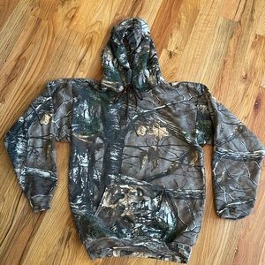 Russell Outdoors Realtree Xtra Camouflage Pullover Hooded Sweatshirt
